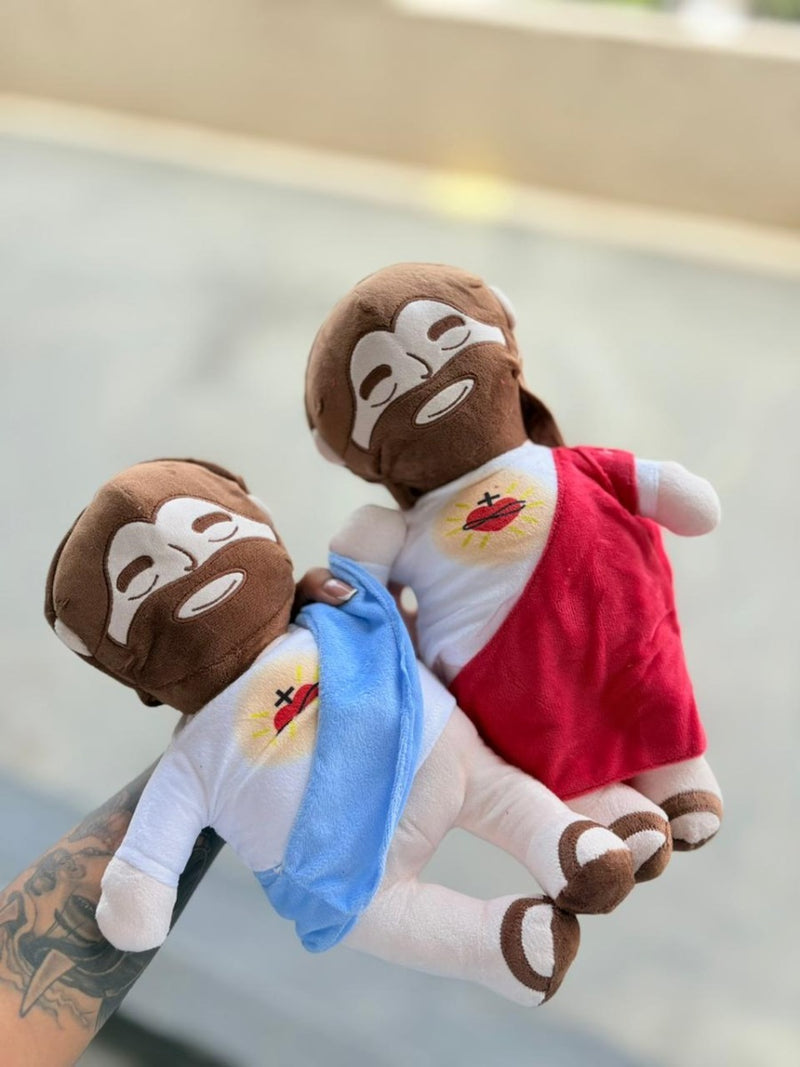 Peluche Jesus Con Respiración Y Sonido